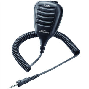 Icom HM-165 Speaker Mic w/Alligator Clip – Waterproof