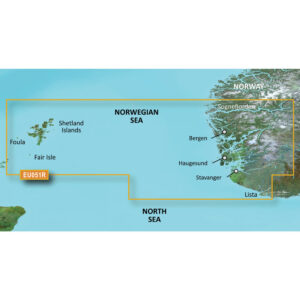 Garmin BlueChart&reg; g3 Vision&reg; HD – VEU051R – Lista – Sognefjorden – microSD&trade;/SD&trade;