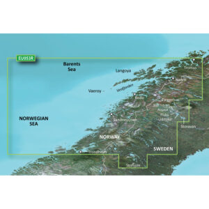 Garmin BlueChart&reg; g3 Vision&reg; HD – VEU053R – Trondheim – Troms&oslash; – microSD&trade;/SD&trade;