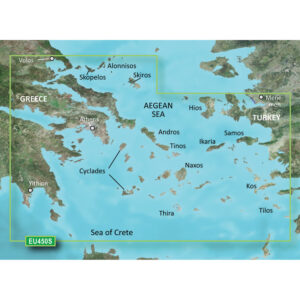Garmin BlueChart&reg; g3 Vision&reg; HD – VEU450S – Athens & Cyclades – microSD&trade;/SD&trade;
