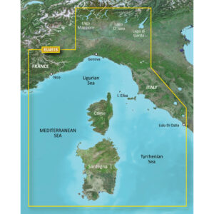 Garmin BlueChart&reg; g3 Vision&reg; HD – VEU451S – Legurian Sea, Corsica & Sardinia – microSD&trade;/SD&trade;