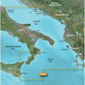 Garmin BlueChart&reg; g3 Vision&reg; HD – VEU453S – Adriatic Sea, South Coast – microSD&trade;/SD&trade;