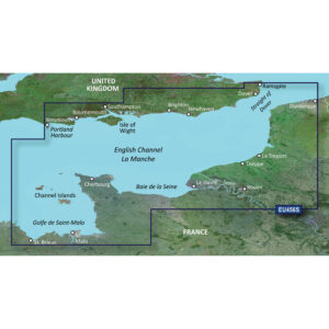 Garmin BlueChart&reg; g3 Vision&reg; HD – VEU465S – The Solent & Channel Islands – microSD&trade;/SD&trade;