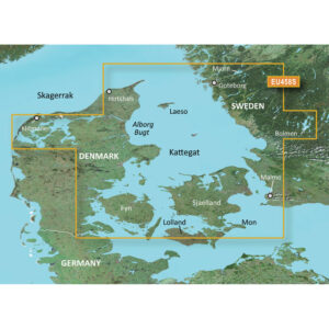 Garmin BlueChart&reg; g3 Vision&reg; HD – VEU458S – G&ouml;teborg to Fyn – microSD&trade;/SD&trade;