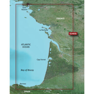 Garmin BlueChart&reg; g3 Vision&reg; HD – VEU465S – La Baule to San Sebastian – microSD&trade;/SD&trade;