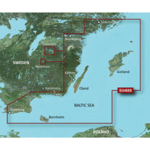 Garmin BlueChart&reg; g3 Vision&reg; HD – VEU468S – S&ouml;dert&auml;lje to Trelleborg – microSD&trade;/SD&trade;