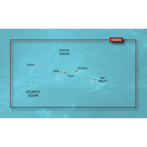 Garmin BlueChart&reg; g3 Vision&reg; HD – VEU502S – Azores Islands – microSD&trade;/SD&trade;