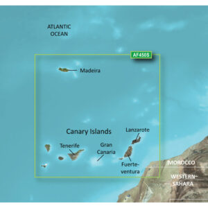 Garmin BlueChart&reg; g3 Vision&reg; HD – VAF450S – Madeira & Canary Islands – microSD&trade;/SD&trade;