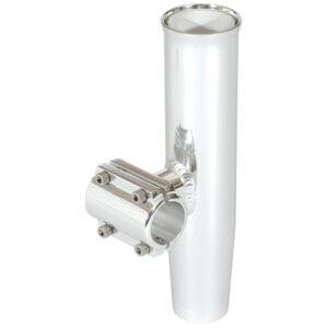 Lee’s Clamp-On Rod Holder – Silver Aluminum – Horizontal Mount – Fits 2.375″ / 2-3/8″ O.D. Pipe
