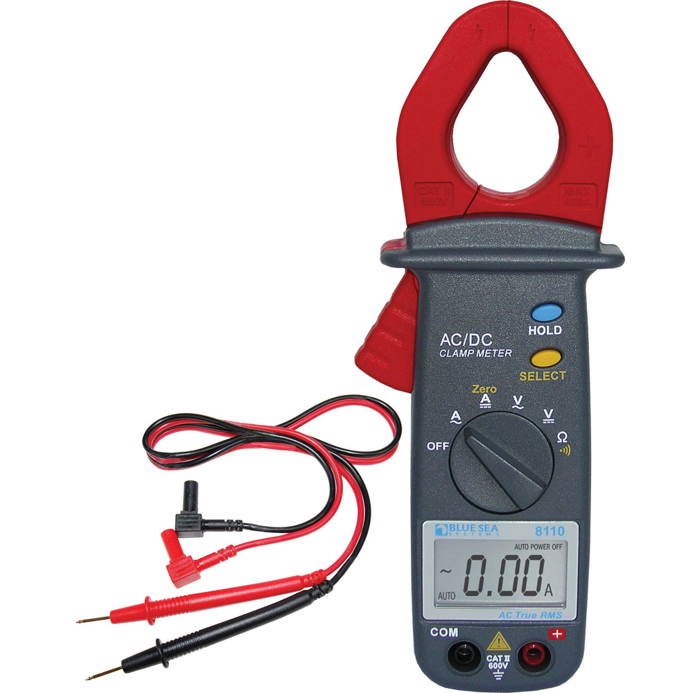 Blue Sea 8110 Mini Clamp Multimeter Blue Sea 8110 Mini Clamp Multimeter