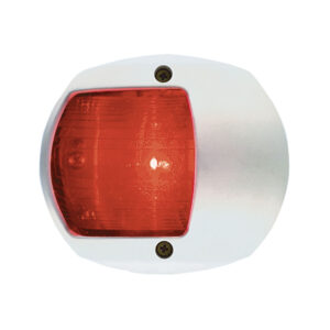 Perko LED Side Light – Red – 12V – White Plastic Housing