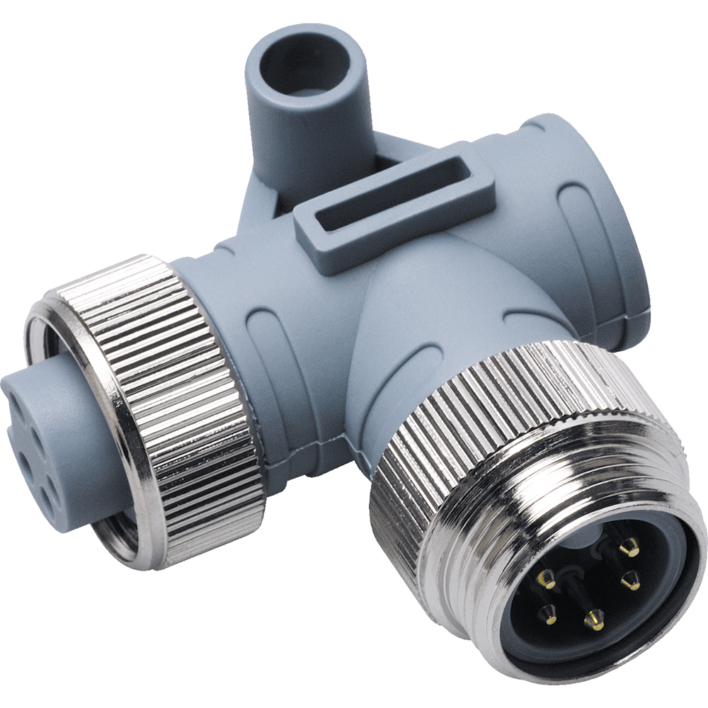 Maretron Mini 90 Deg. Male to Female Connector Maretron Mini 90 Deg. Male to Female Connector