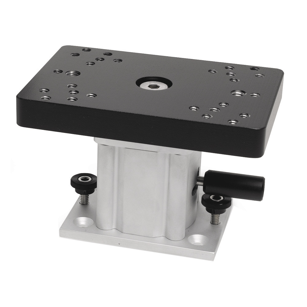 Cannon Aluminum Swivel Base Downrigger Pedestal – 4″ Cannon Aluminum Swivel Base Downrigger Pedestal – 4″