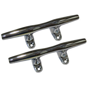 Perko 4″ Open Base Cleat – Chrome Plated Zinc – Pair
