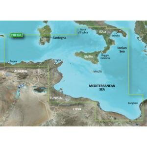 Garmin BlueChart&reg; g3 HD – HXEU013R – Italy Southwest & Tunisia – microSD&trade;/SD&trade;