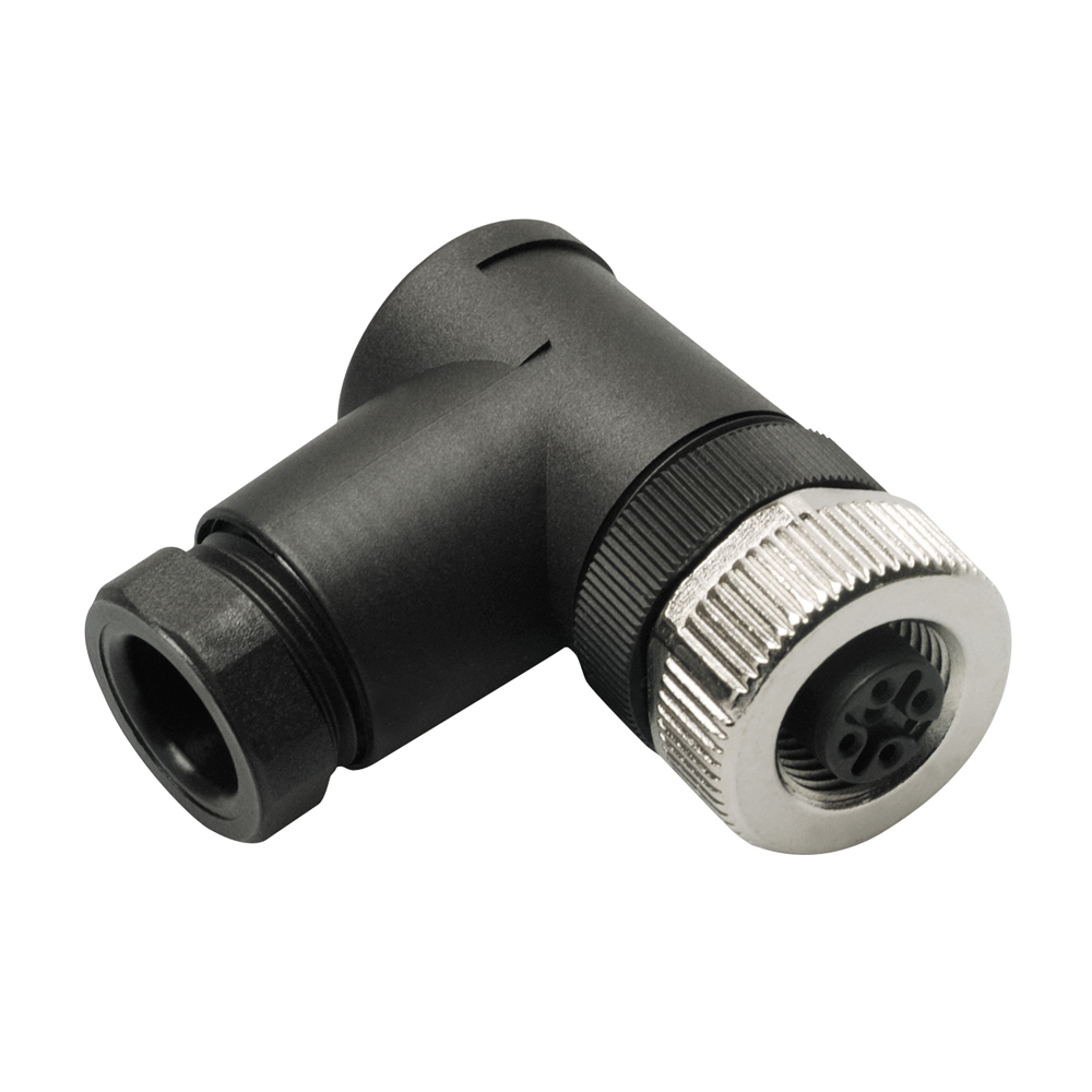 Maretron Micro/Mid Field Attachable Connector 90 Female Maretron Micro/Mid Field Attachable Connector 90 Female