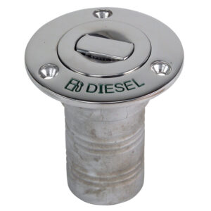 Whitecap Bluewater Push Up Deck Fill – 1-1/2″ Hose – Diesel