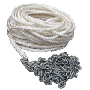 Powerwinch 200′ of 5/8″ Rope 15′ of 5/16 HT Chain Rode