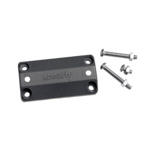 Scotty 242 Rail Mounting Adapter 7/8″-1″ – Black