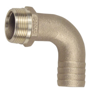 Perko 2″ Pipe to Hose Adapter 90 degree Bronze MADE IN THE USA