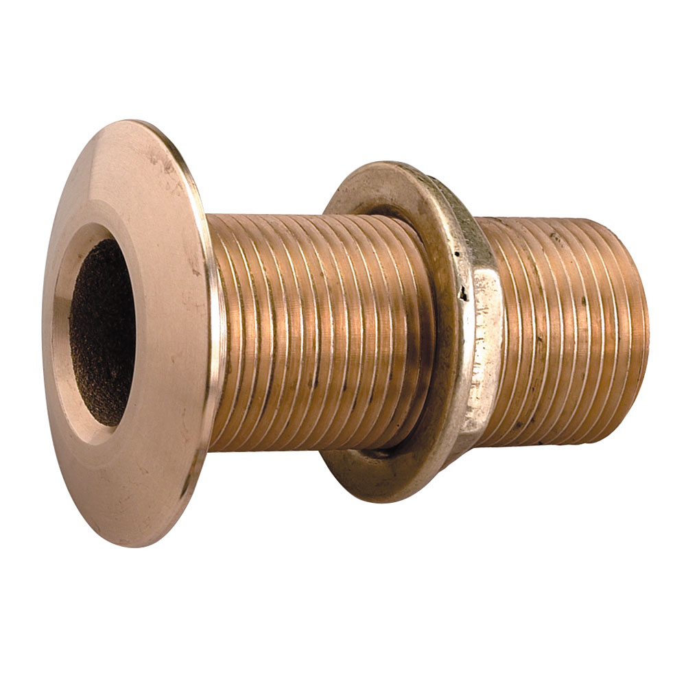 Perko 1″ Thru-Hull Fitting w/Pipe Thread Bronze MADE IN THE USA Perko 1″ Thru-Hull Fitting w/Pipe Thread Bronze MADE IN THE USA