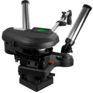 Scotty 2116 HP Depthpower Electric Downrigger 60″ SS Telescoping Boom w/Swivel Base – Dual Rod Holder