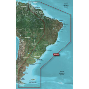 Garmin BlueChart&reg; g3 HD – HXSA001R – South America East Coast – microSD&trade;/SD&trade;