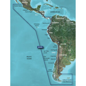 Garmin BlueChart&reg; g3 HD – HXSA002R – South America West Coast – microSD&trade;/SD&trade;