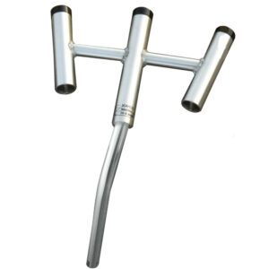 Wahoo Triple Rod Holder – 30&deg; Bent Butt