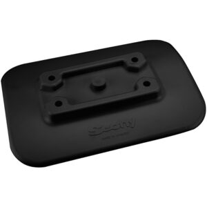 Scotty 341-BK Glue-On Mount Pad f/Inflatable Boats – Black