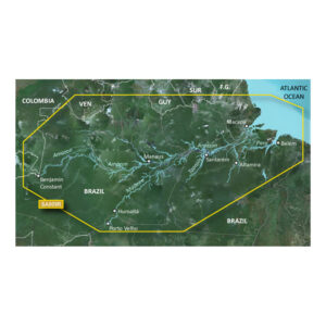 Garmin BlueChart&reg; g3 HD – HXSA009R – Amazon River – microSD&trade;/SD&trade;