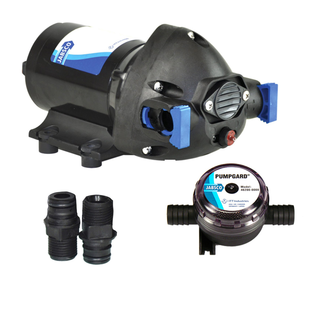 Jabsco Par-Max Shower Drain/General Purpose Pump – 3.5GPM-25psi-12VDC w/Strainer Jabsco Par-Max Shower Drain/General Purpose Pump – 3.5GPM-25psi-12VDC w/Strainer