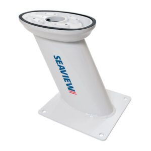 Seaview 12″ Modular Mount AFT Raked 10 x 10 Base Plate – f/Large Sat Domes – 18″ Top Plate Required