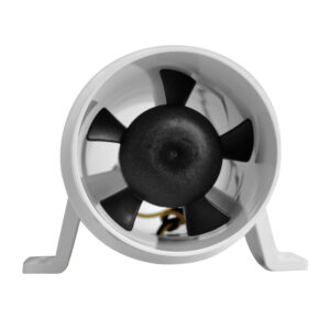 Attwood Turbo 3000 Series Water-Resitant, In-Line Blower – 12V – White