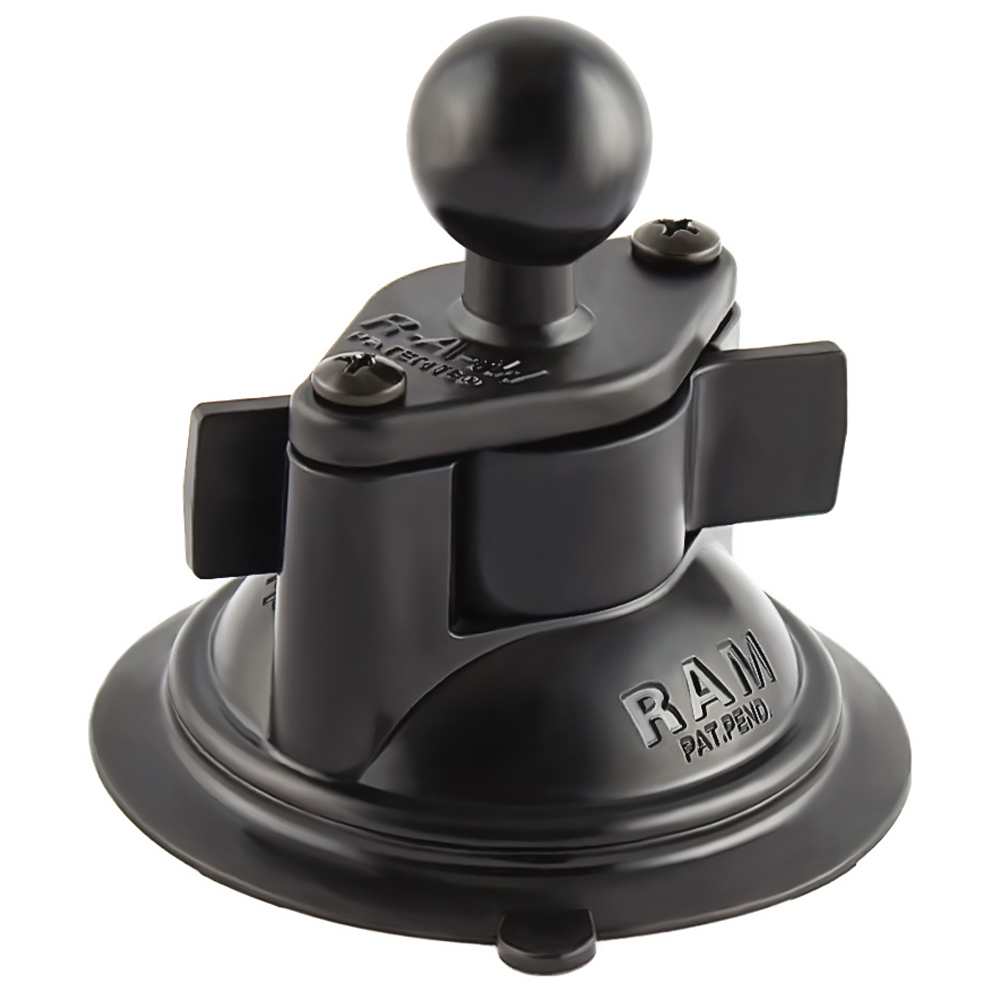 RAM Mount 3.25″ Diameter Suction Cup Twist Lock Mount w/1″ Ball RAM Mount 3.25″ Diameter Suction Cup Twist Lock Mount w/1″ Ball