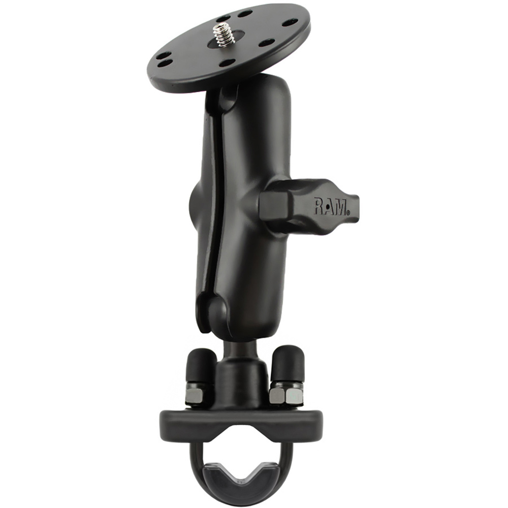 RAM Mount Handlebar U-Bolt Base w/Round 1/4″-20 Threaded Stud RAM Mount Handlebar U-Bolt Base w/Round 1/4″-20 Threaded Stud