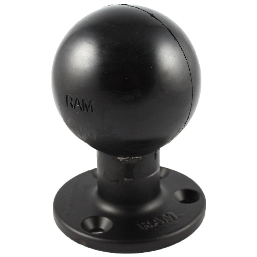 RAM Mount 3.68″ Round Base w/3-3/8″ E Size Ball RAM Mount 3.68″ Round Base w/3-3/8″ E Size Ball