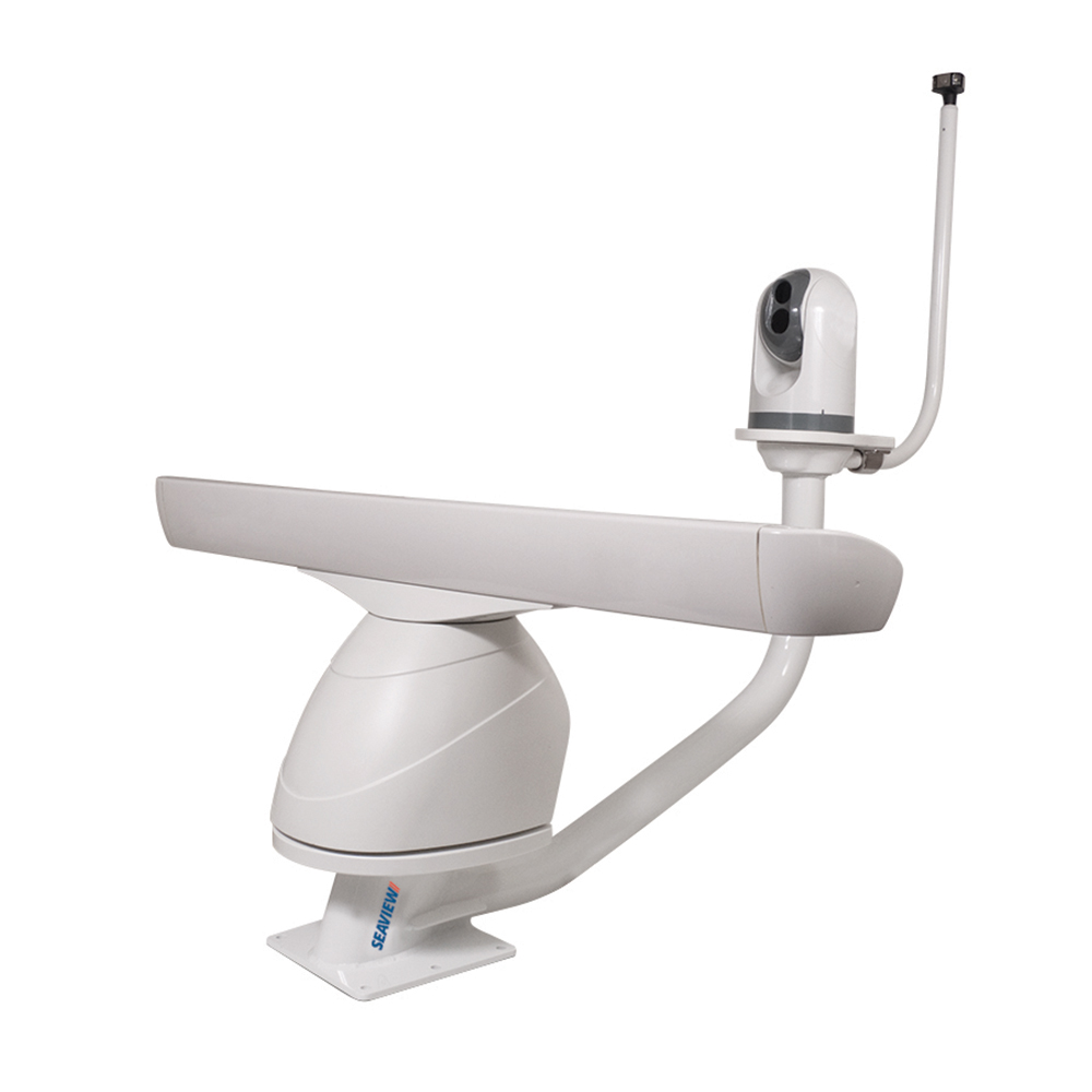 Seaview Dual Mount AFT Leaning f/Closed or Open Array Radars & Satdomes or Cameras Seaview Dual Mount AFT Leaning f/Closed or Open Array Radars & Satdomes or Cameras