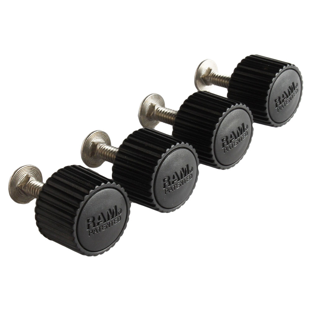 RAM Mount Adjustable Knob Kit f/Laptop Tough-Trays RAM Mount Adjustable Knob Kit f/Laptop Tough-Trays