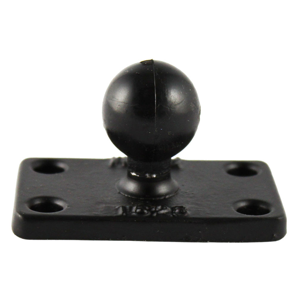 RAM Mount 1.5″ x 2.5″ Rectangle Base w/1″ Ball RAM Mount 1.5″ x 2.5″ Rectangle Base w/1″ Ball