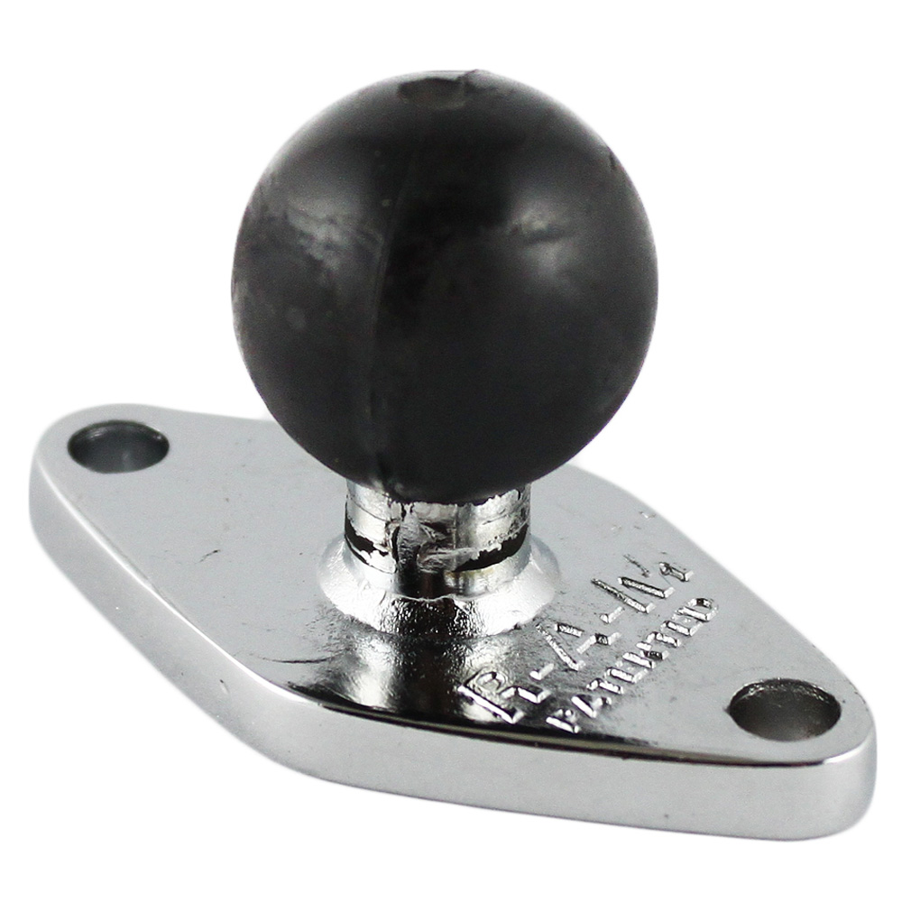 RAM Mount Chrome Diamond Base w/1″ Ball RAM Mount Chrome Diamond Base w/1″ Ball