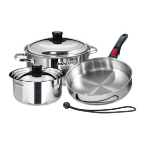 Magma 7 Piece Induction Cookware Set – Stainless Steel