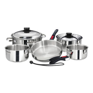 Magma 10 Piece Induction Cookware Set – Stainless Steel
