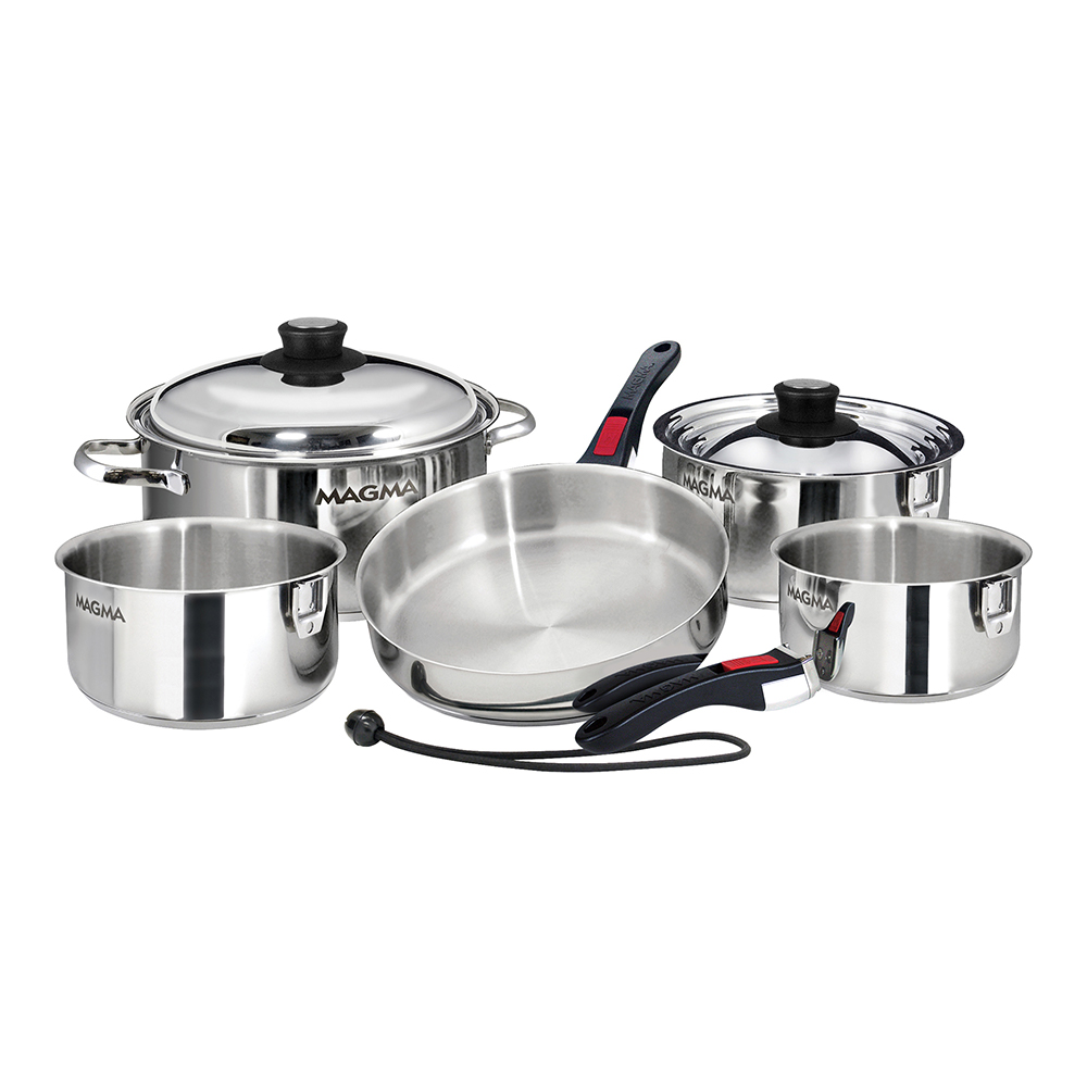 Magma 10 Piece Induction Cookware Set – Stainless Steel Magma 10 Piece Induction Cookware Set – Stainless Steel