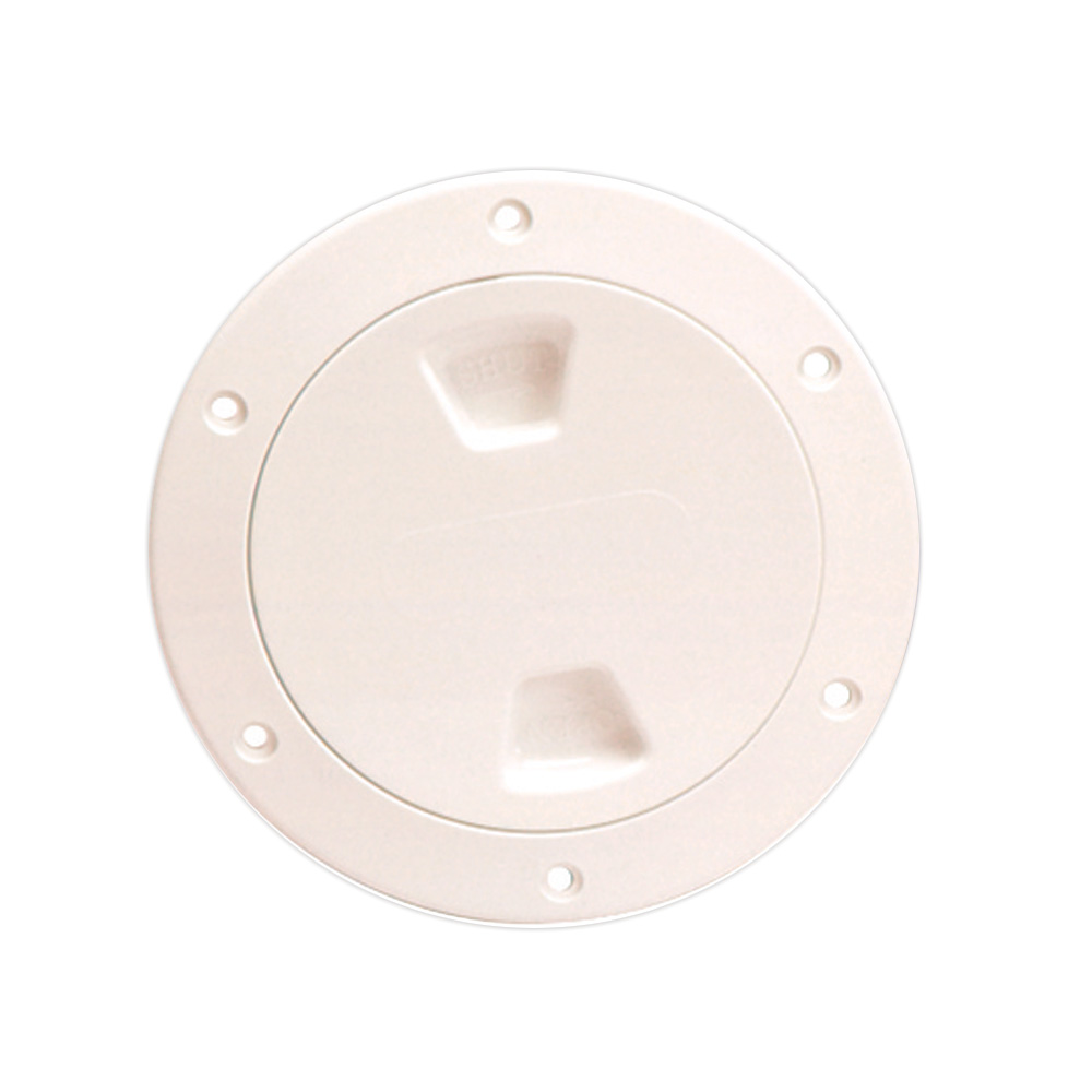 Beckson 4″ Smooth Center Screw-Out Deck Plate – Beige Beckson 4″ Smooth Center Screw-Out Deck Plate – Beige