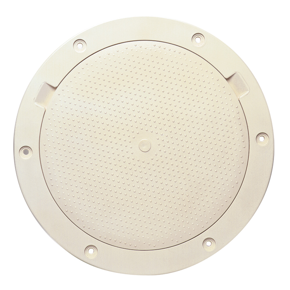 Beckson 8″ Non-Skid Pry-Out Deck Plate – Beige Beckson 8″ Non-Skid Pry-Out Deck Plate – Beige