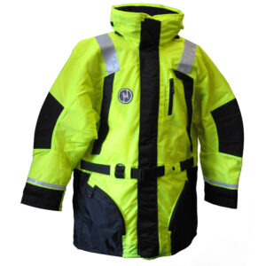 First Watch AC-1100 Flotation Coat – Hi-Vis Yellow – Large
