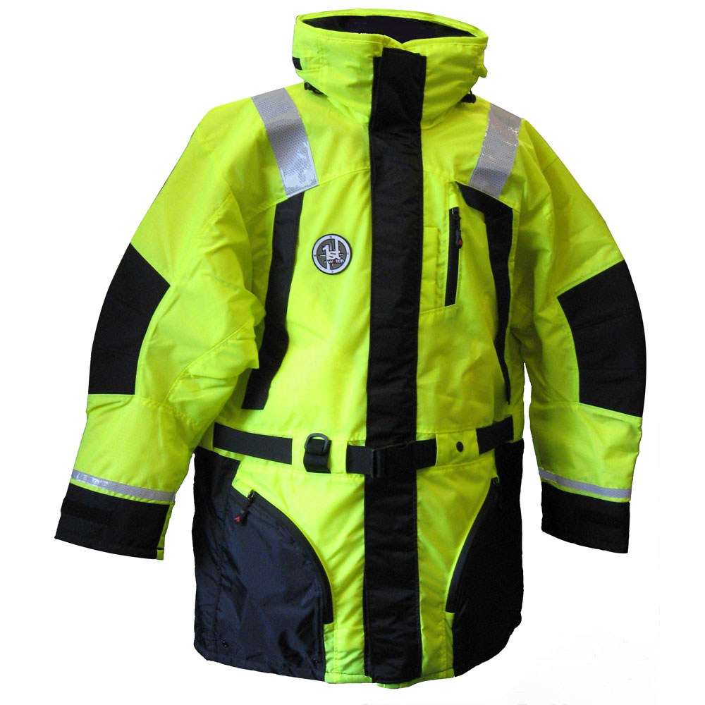 First Watch AC-1100 Flotation Coat – Hi-Vis Yellow – XXL First Watch AC-1100 Flotation Coat – Hi-Vis Yellow – XXL