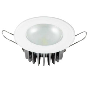 Lumitec Mirage – Flush Mount Down Light – Glass Finish/No Bezel – Warm White Dimming