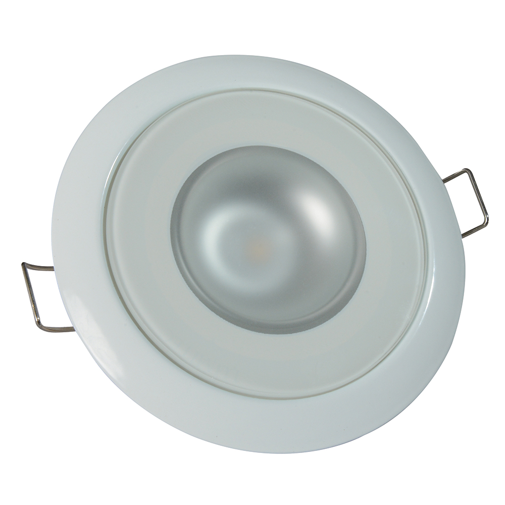 Lumitec Mirage – Flush Mount Down Light – Glass Finish/White Bezel – 2-Color White/Red Dimming Lumitec Mirage – Flush Mount Down Light – Glass Finish/White Bezel – 2-Color White/Red Dimming